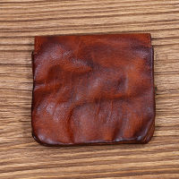 100 Genuine Leather Wallet For Men Women Vintage Cowhide Short Small Slim Purse With Zipper Coin Pocket Money Bag Male Female