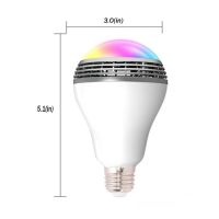 WiFi Smart LED Light Bulb E27 RGB Music Speaker LED Bulb Wireless Bluetooth Timer Bulbs Lamp APP Control Household Lighting