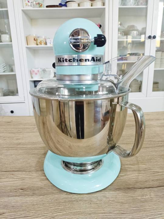 artisan-เครื่องผสมอาหาร-kitchenaid-รุ่น-5ksm150pseic-สีฟ้า-220v