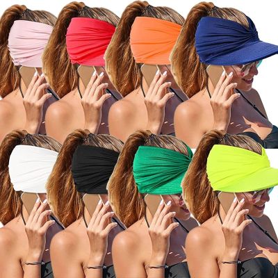 【CC】Women Wide Brim Sunhat Summer Outdoor Sun Hat Open Top Cap Female Sun Protection Visor Hat Beach Travel Seaside Hollow Caps