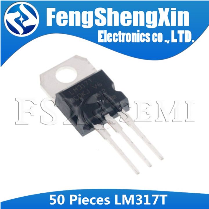 50pcs/lot  NEW LM317T TO220 LM317 Voltage Regulator IC TO-220