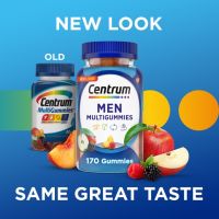 ?พร้อมส่ง?Centrum, Men gummies, ( 170 gummies ) , เซ็นทรัม ซิลเวอร์ ผู้ชาย, [170 กัมมี่] วิตามินรวม สำหรับผู้ชาย ( Drk01)