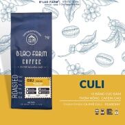 Cà phê rang xay nguyên chất Culi B Lao Farm rang mộc ,vị đắng đậm
