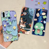 2023เคสสำหรับ Samsung Galaxy A20s เคสโทรศัพท์สุดหรูสำหรับ SamsungA20S A207F เคสนุ่มคลุมหลังซิลิโคน