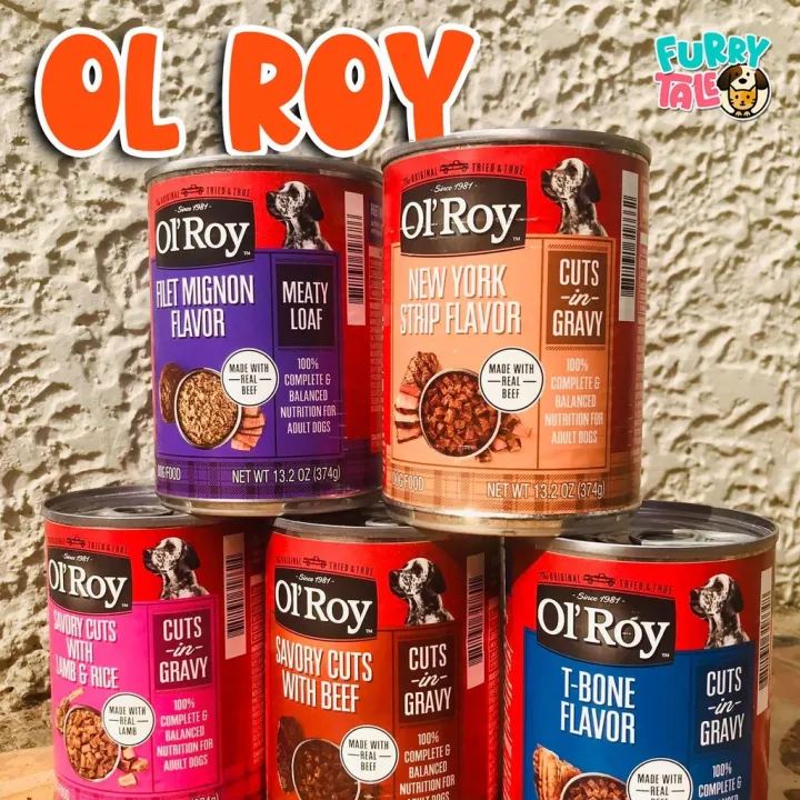 Ol’Roy Wet dog food in can [Furry Tale] Lazada PH