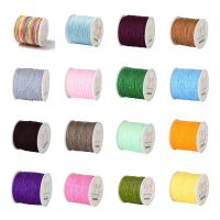 【YD】 90m/roll 26 Colors 0.8mm Cords Braided Cord Beading Thread String Rings Jewelry Making