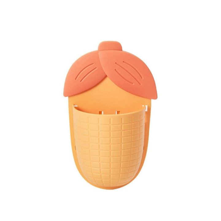 toilet-corn-rack-wall-hanging-non-perforated-bathroom-toilet-washstand-toothbrush-cylinder-comb-toothpaste-storage-box-bathroom-counter-storage