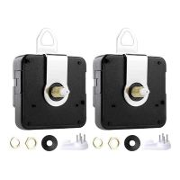 2Pcs Silent DIY Quartz Wall Clock Movement Mechanism Kit for Repair Parts Replacement Home Decor Timepiece Tools