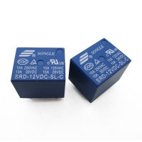 10ชิ้น5โวลต์ DC Power Relay SRD-05VDC-SL-C SRD-5VDC-SL-C PCB ประเภท