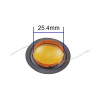 ‘；【-【 GHXAMP 25.4Mm Imported Glass Fiber Woven Diaphragm +Silk Edge Tweeter Voice Coil 25Core Left Right Outlet Voice Film 8Ohm 2PCS