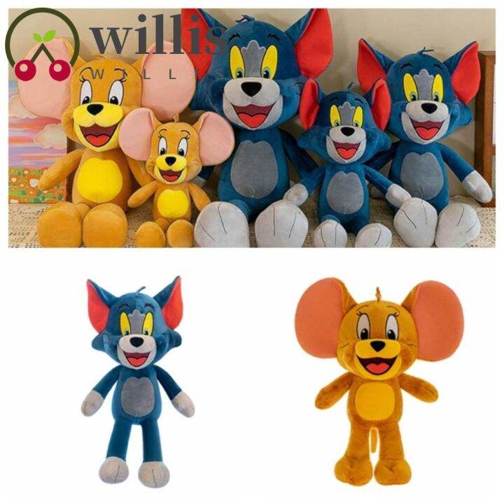 WILLIS Cat Mouse Plushies Stuffed Animals, Plush Cat Mouse Tom and ...