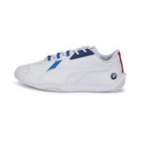 PUMA AUTO - รองเท้าเด็กโต BMW M Motorsport R-Cat Machina Motorsport Shoes สีขาว - FTW - 30731202