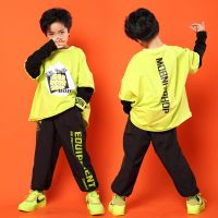 [COD] Childrens hip-hop suit boy style performance handsome loose sweater hiphop tide autumn