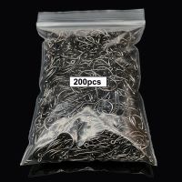 【LZ】◘☸  Fishing Hooks 200pcs Eyed Circle Jighead Hook 3 -12  Barbed Fishhooks for Carp Fishery Fishing Material Goods Accessories Pesca