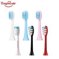 TONGWODE E819 E810 EC810 Replaceable Brush Heads For Ultrasonic Electric Toothbrush Soft Bristles Nozzles with Sealed Package