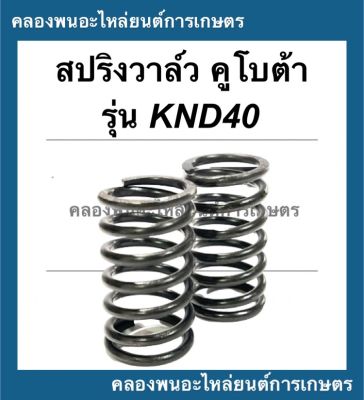 สปริงวาล์ว คูโบต้า รุ่น KND40 ( 1คำสั่ง = 1คู่ ) สปริงวาล์วคูโบต้า สปริงวาล์วKND40 สปริงknd สปริงวาวknd สปริงวาล์วKND สปริงวาวknd40