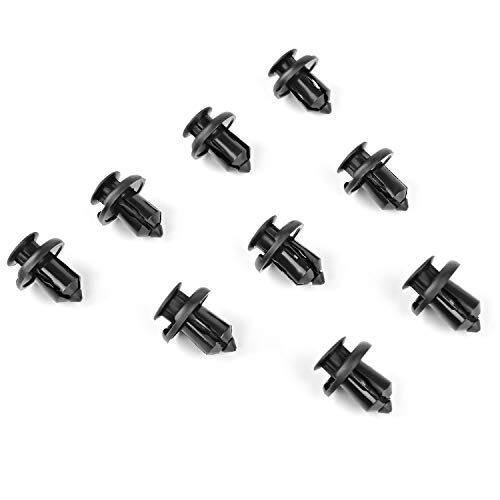 Honda Fender Clips 100 Pcs Fastener Rivet Clips Nylon Bumper Automotive