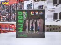 ลำโพงคอมพิวเตอร์ Music D.J MJ200 USB 3.5mm audio RGB