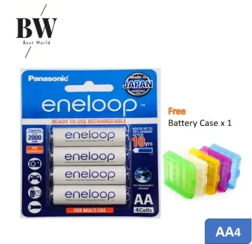 Buy Panasonic Eneloop Rechargeable Battery AAA Online - DIY Hardware