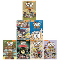 Noisy family Pro 1-7 volume set English original the loud house 1-7 English