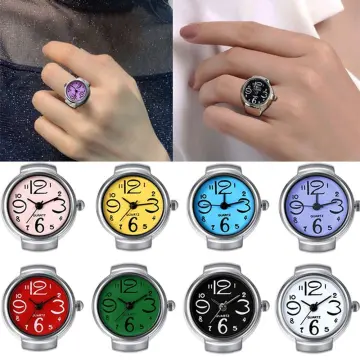 Creative Digital Tally Counter Ring Stitch Marker Row Counter LED Luminous  Electronic Finger Rings Clicker Number