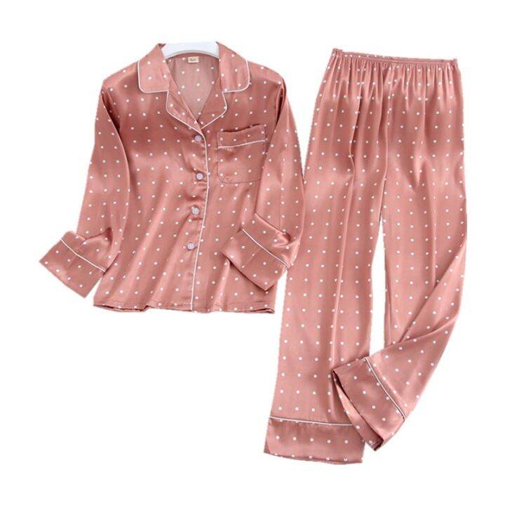 spirng-new-satin-chiffon-women-pajama-set-long-sleeve-suit-print-fashion-pyjamas