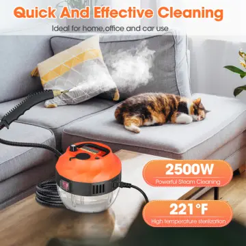 High Pressure Steam Cleaner, Handheld High Temp Portable Cleaning Machine,  Tankless and Heavy Duty for Home Grout Tile Car Kitchen Bathroom 