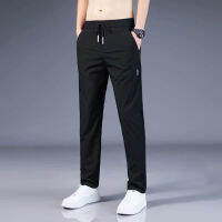 เย็นกางเกงผู้ชายกีฬาตรงวอร์ม Joggers สำหรับวัยรุ่นฤดูใบไม้ผลิฤดูร้อนชายติดตามกีฬา J Umpsuit ขนาดบวก5xl