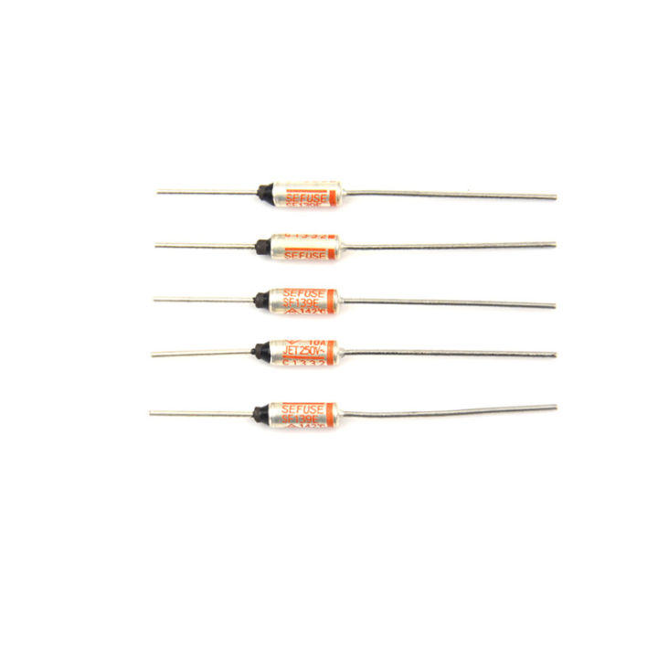 5pcs-sf139e-sefuse-cutoffs-ฟิวส์ความร้อน-142-c-142-องศาเซลเซียส-10a-250v-tutue-store