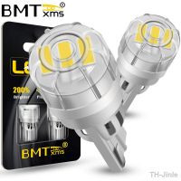 BMTxms 2Pcs Canbus T10 W5W 168 New Super Bright Car Parking Light WY5W Wedge Turn Side Bulb Auto Interior Reading Dome Lamp