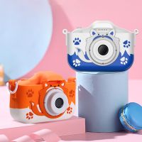 ZZOOI 40MP Children Kids Camera Dual Lens HD Video Digital Camera 2.0 Inch IPS Screen Children Camera with Lanyard Educational Toys Sports &amp; Action Camera