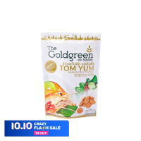 The Goldgreen - ข้าวแต๋นมินิรสต้มยำ TOM YUM MINI RICECOOKIES 40 กรัม