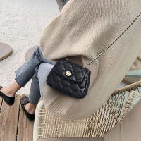 กระเป๋า Viney หนังแท้แฟชั่นแบบใหม่ Crossbody โซ่กระเป๋ากระเป๋าอเนกประสงค์2023ผู้หญิงกระเป๋าขนาดเล็กสะพายไหล่ข้างเดียว