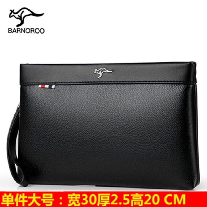 barnes-amp-noble-kangaroo-clutch-large-capacity-mens-bags-mens-trendy-casual-soft-leather-handbags-m