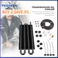 [1-3 วันมาถึง] Transmission Cooler 4 แถว 6 แถว 8 แถว Engine Oil Cooler อลูมิเนียม หม้อน้ำเกียร์ รถดัดแปลง อุปกรณ์เสริม