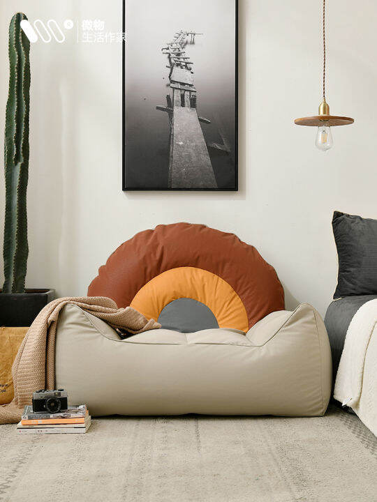 Reading corner sofa layout family children reading area lazy sofa