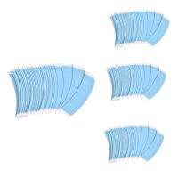 144Pc/Lot Blue Fixed Double Tape Wig Adhesive Extended Hair Tape Waterproof for Toupee Lace Wig Film with Slitting Line