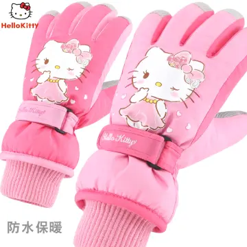 hello kitty snow gloves