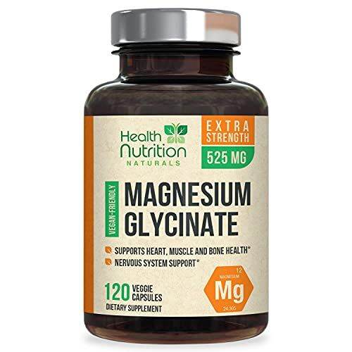 [PREORDER] Magnesium Glycinate High Absorption Chelated 525mg, Made in