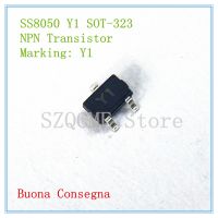 50PCS SS8050W SS8050 8050 Marking Y1 SOT-323 NPN Transistor 25V 1.5A Small volume Triode SMD