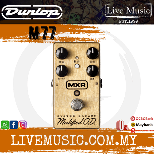 MXR M77M CUSTOM BADASS Modifide O.D.レコーディング/PA機器 ...