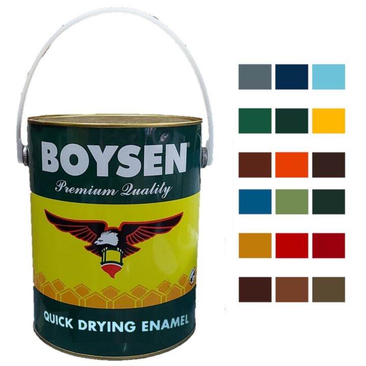 Boysen QDE Quick Dry Enamel (Available In Different Colors) For Wood Or ...