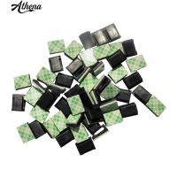 40Pcs Car Vehicle Data Cord Cable Tie Mount Wires Fixing Clips Self-adhesive