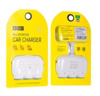 Hoco car charger C1 USB 2 ช่อง รู 3 ช่อง  car charger