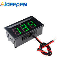 Aideepen มิเตอร์โวลต์มิเตอร์0.56 "DC4.7-30V แผงวงจรแสดงผลดิจิตอลโวลต์มิเตอร์สีเขียว