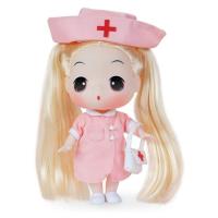 Nurse Dress Up DIY Toys Girl Princess Rag Dolls Vinyl Kids Toy 12 Joints Rotating Movable Birthday Christmas Gift