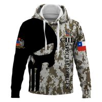 Fashion Punisher skull man hoodies camouflage desert harajuku sweatshirts  Anime Hoodies Kids SweatshirtsMan Oversized hoodie