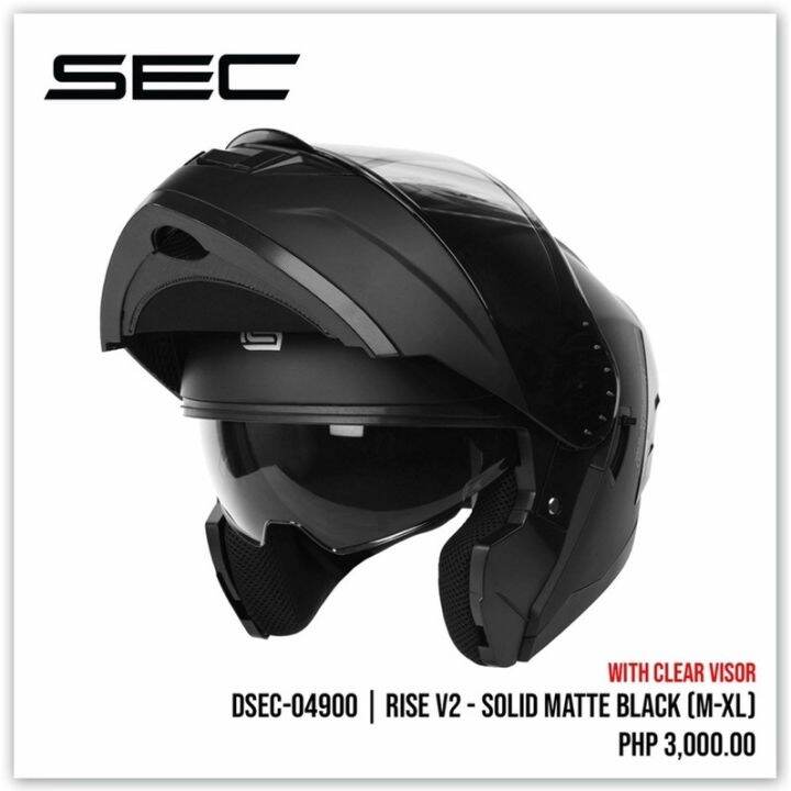 rise v2 modular dual visor helmet with FREE SMOKE LENS Lazada PH