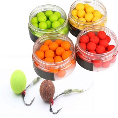 【LZ】卍  Carp Fishing Lure Pop Ups Boilies Beads Floating EVA Ball Flavor Mainline Baits Lures 8-17mm Hook Bait Fishing Accessories