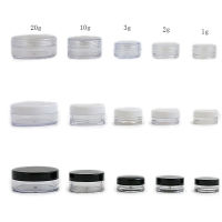 100 X 1g 2g 3g 5g 10g 20g Empty Jars Refillable Bottles Cosmetic Jars Makeup Container Small Round Bottle Little Cream Jar